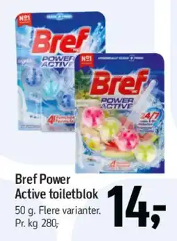 Føtex Bref Power Active toiletblok tilbud
