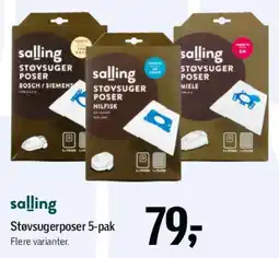 Føtex Støvsugerposer 5-pak tilbud