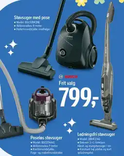 Føtex Støvsugere (forskellige modeller) tilbud