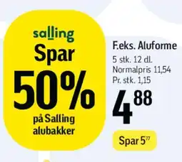 Føtex Aluforme (12 dl) tilbud