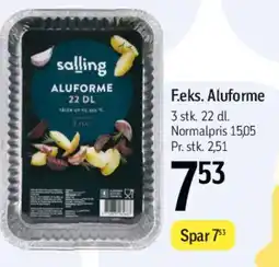 Føtex Aluforme (22 dl) tilbud