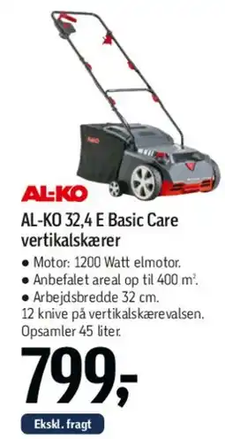 Føtex AL-KO 32.4 E Basic Care vertikalskærer tilbud