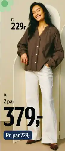 Føtex Skjorte / bluse (langærmet) tilbud