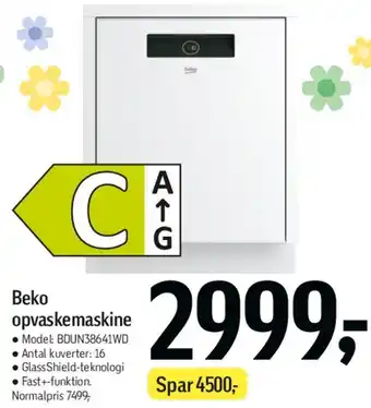 Føtex Opvaskemaskine tilbud