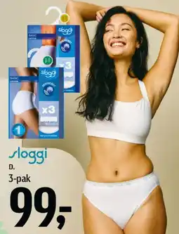 Føtex Sloggi 3-pak trusser tilbud
