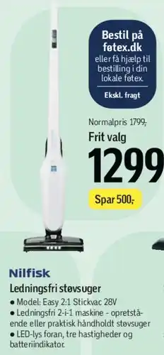 Føtex dreame Robotstøvsuger D20 Ultra White tilbud