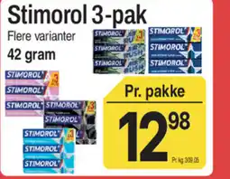 ABC Lavpris Stimorol 3-pak tilbud