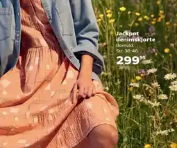 Kvickly Jackpot denimskjorte tilbud