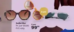 Kvickly Solbriller tilbud