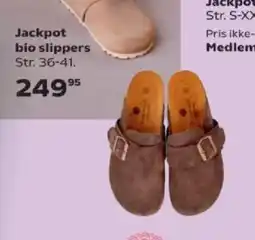 Kvickly Jackpot bio slippers tilbud