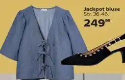 Kvickly Jackpot bluse tilbud