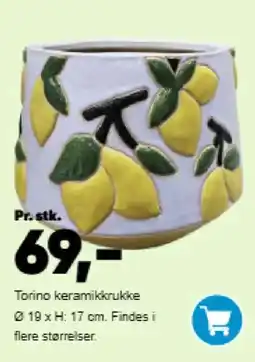 Bilka Torino keramikkrukke tilbud
