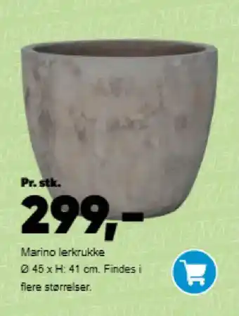 Bilka Marino lerkrukke tilbud