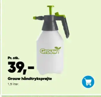 Bilka Grouw håndtryksprøjte tilbud