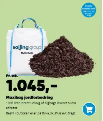 Bilka Maxibag jordforbedring tilbud