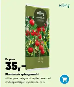Bilka Plantesæk sphagnumfri tilbud