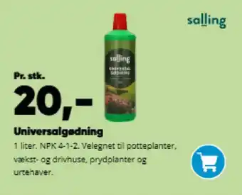 Bilka Universalgødning tilbud