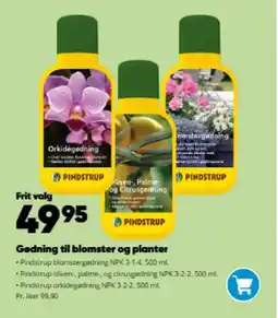 Bilka Gødning til blomster og planter tilbud