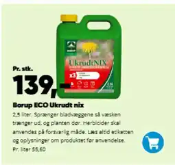 Bilka Borup ECO Ukrudt nix tilbud