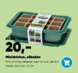 Bilka Minidrivhus, såbakke tilbud