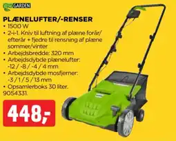 jem & fix Plænelufter/-renser tilbud