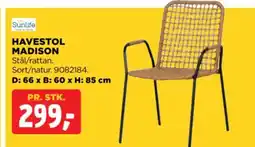 jem & fix Havestol madison tilbud