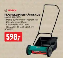 jem & fix BOSCH Plæneklipper håndskub tilbud
