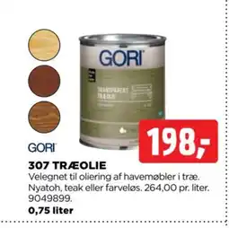 jem & fix GORI 307 træolie tilbud