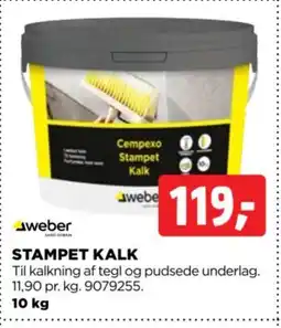 jem & fix Stampet kalk tilbud