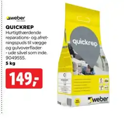 jem & fix Weber Quickrep tilbud