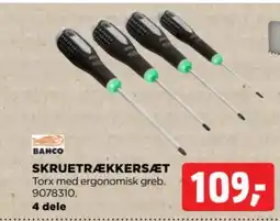 jem & fix BAHCO Skruetrækkersæt tilbud