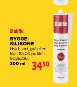 jem & fix Stabile Bygge- silikone tilbud