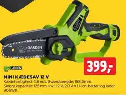 jem & fix Mini kædesav 12 v tilbud