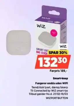 Power Smart-knap WIZPORTBUTTON tilbud