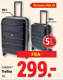 Lidl ESMARA® Trolley tilbud
