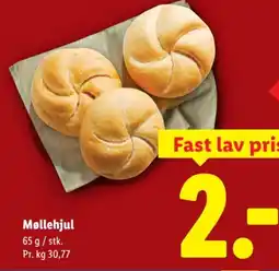 Lidl Møllehjul tilbud