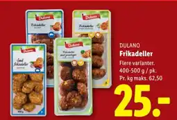Lidl DULANO Frikadeller tilbud