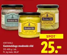 Lidl HIRTSHALS Gammeldags modnede sild tilbud