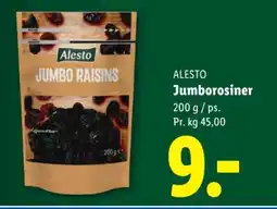 Lidl ALESTO Jumborosiner tilbud