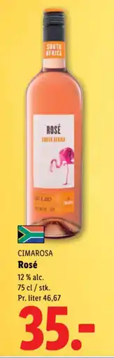 Lidl CIMAROSA Rosé tilbud