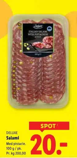 Lidl DELUXE Salami tilbud