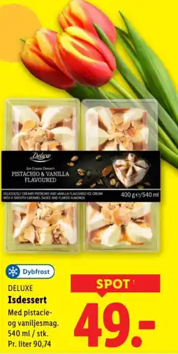 Lidl DELUXE Isdessert tilbud