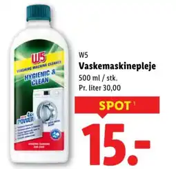Lidl W5 Vaskemaskinepleje tilbud