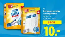 Lidl W5 Støvfangersæt eller støvfangerrefill tilbud