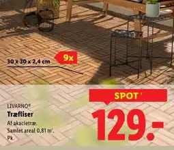 Lidl LIVARNOⓇ Træfliser tilbud