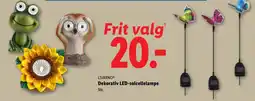 Lidl LIVARNOⓇ Dekorativ LED-solcellelampe tilbud
