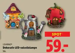 Lidl LIVARNO® Dekorativ LED-solcellelampe tilbud