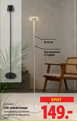 Lidl LIVARNOⓇ LED-standerlampe tilbud