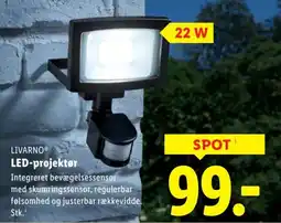 Lidl LIVARNOⓇ LED-projektør tilbud