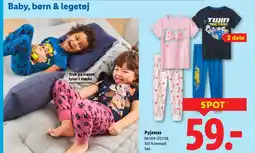 Lidl Pyjamas tilbud